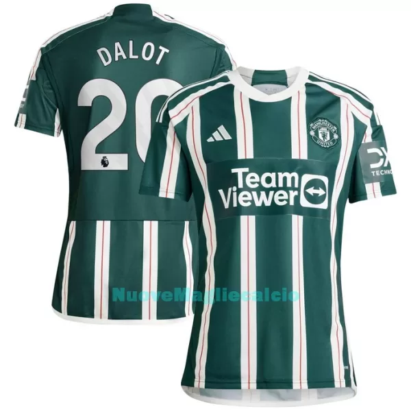 Maglia Manchester United Dalot 20 Uomo Secondo 2023/24