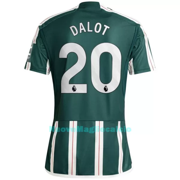 Maglia Manchester United Dalot 20 Uomo Secondo 2023/24