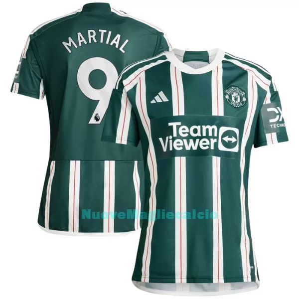 Maglia Manchester United Martial 9 Uomo Secondo 2023/24