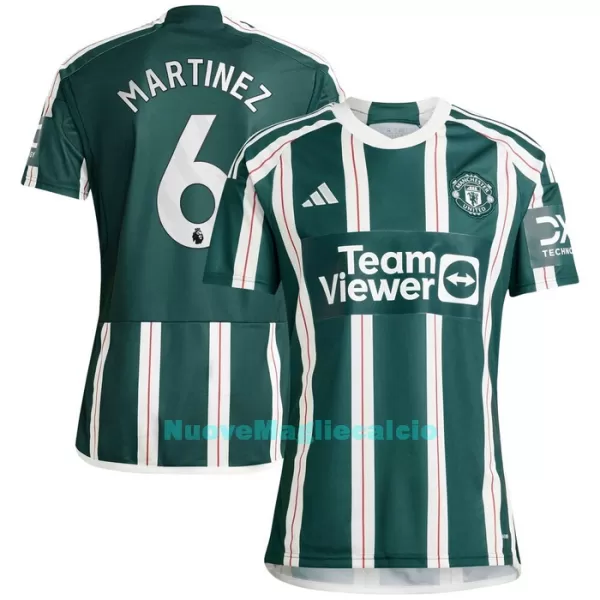 Maglia Manchester United Martinez 6 Uomo Secondo 2023/24