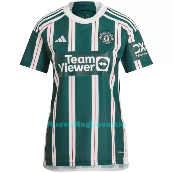 Maglia Manchester United Rashford 10 Donna Secondo 2023/24