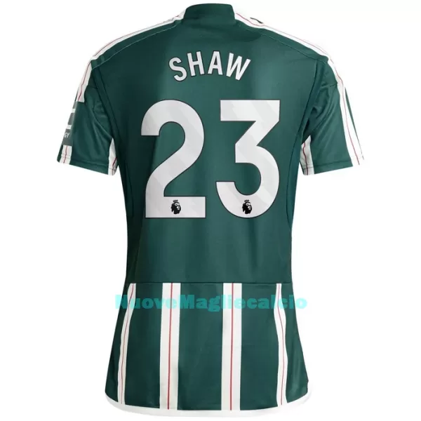 Maglia Manchester United Shaw 23 Uomo Secondo 2023/24