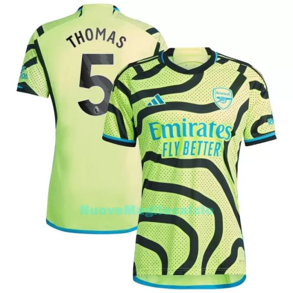 Maglia Arsenal Thomas 5 Uomo Secondo 2023/24