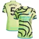 Maglia Arsenal Thomas 5 Uomo Secondo 2023/24