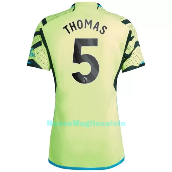 Maglia Arsenal Thomas 5 Uomo Secondo 2023/24