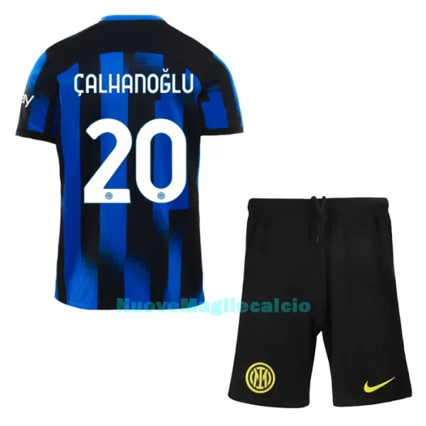 Completo calcio Inter Milan Calhanoglu 20 Bambino Primo 2023/24