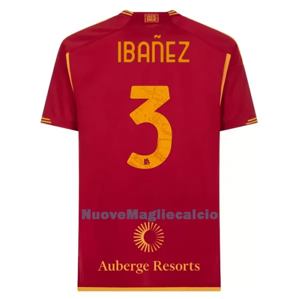 Maglia AS Roma Ibanez 3 Uomo Primo 2023/24