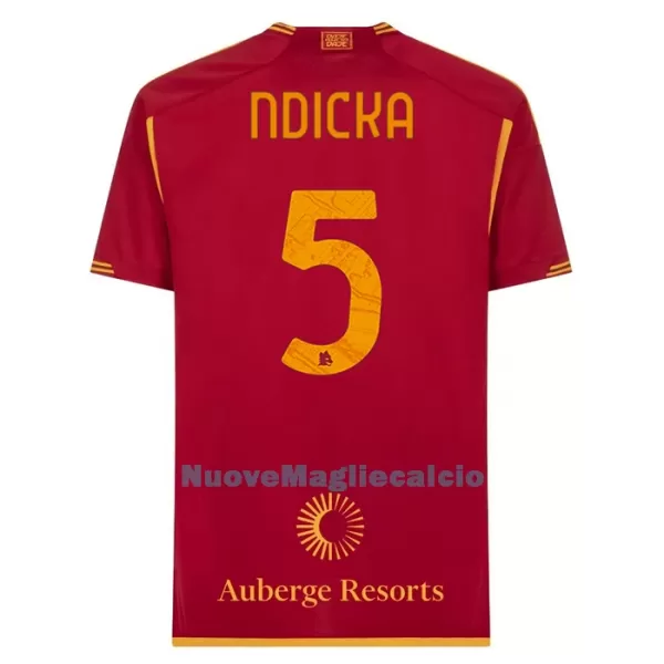 Maglia AS Roma Ndicka 5 Uomo Primo 2023/24