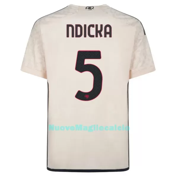 Maglia AS Roma Ndicka 5 Uomo Secondo 2023/24