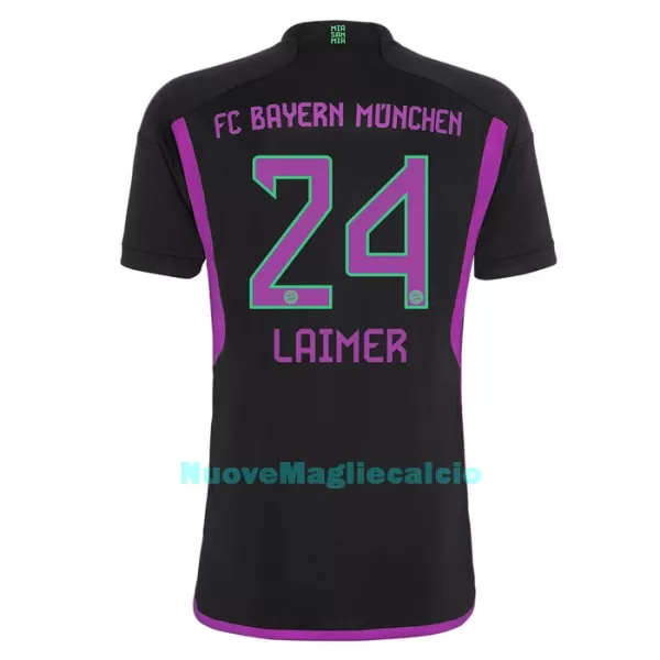 Maglia FC Bayern Monaco Laimer 24 Uomo Secondo 2023/24