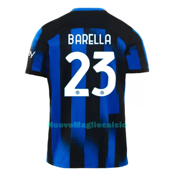 Maglia Inter Milan Barella 23 Uomo Primo 2023/24