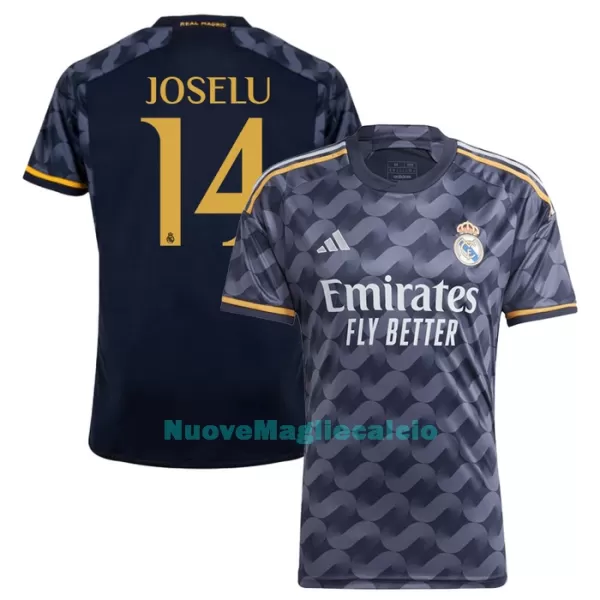 Maglia Real Madrid Joselu 14 Uomo Secondo 2023/24