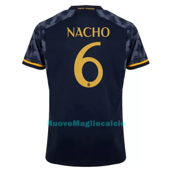 Maglia Real Madrid Nacho 6 Uomo Secondo 2023/24