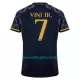 Maglia Real Madrid Vini Jr. 7 Uomo Secondo 2023/24