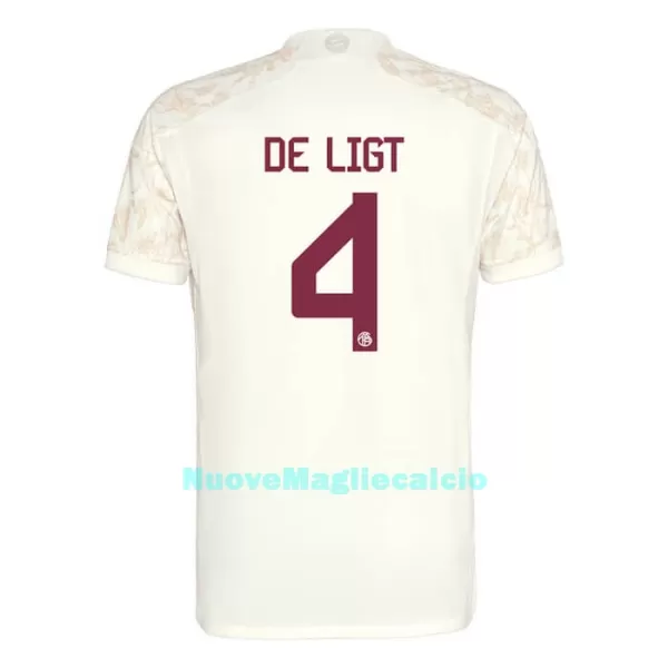 Completo calcio FC Bayern Monaco De Ligt 4 Champions League Bambino 3rd 2023/24