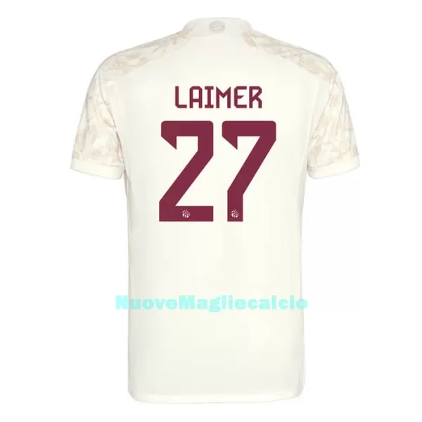 Maglia FC Bayern Monaco Laimer 27 Champions League Uomo 3rd 2023/24