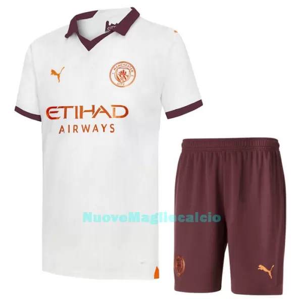 Completo calcio Manchester City Bambino Secondo 2023/24