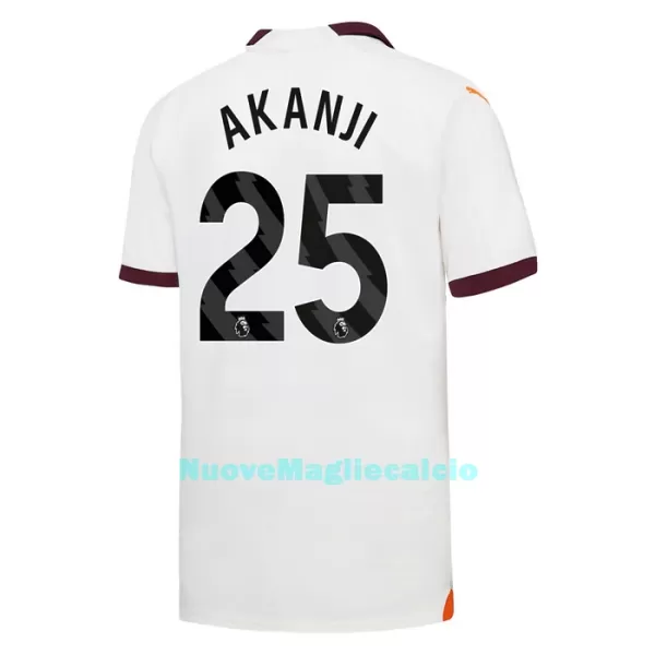 Maglia Manchester City Akanji 25 Uomo Secondo 2023/24