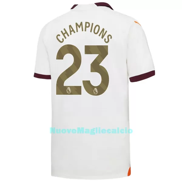 Maglia Manchester City Champions 23 Uomo Secondo 2023/24