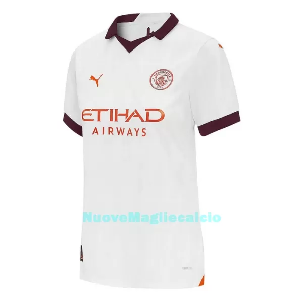 Maglia Manchester City Donna Secondo 2023/24