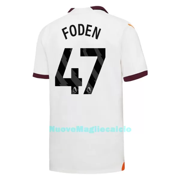 Maglia Manchester City Foden 47 Uomo Secondo 2023/24