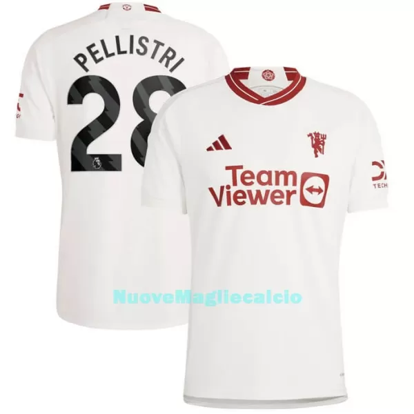 Maglia Manchester United Pellistri 28 Uomo 3rd 2023/24