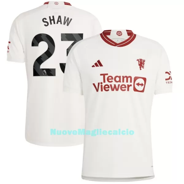 Maglia Manchester United Shaw 23 Uomo 3rd 2023/24