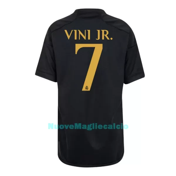 Completo calcio Real Madrid Vini Jr. 7 Bambino 3rd 2023/24