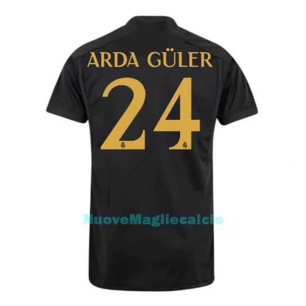 Maglia Real Madrid Arda Guler 24 Uomo 3rd 2023/24