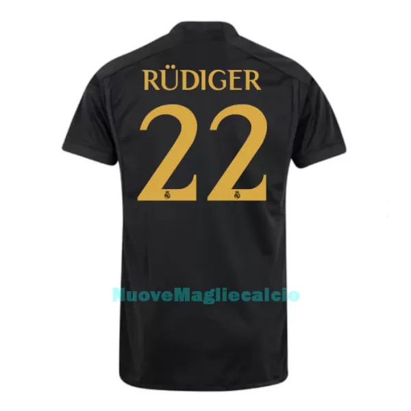 Maglia Real Madrid Rudiger 22 Uomo 3rd 2023/24