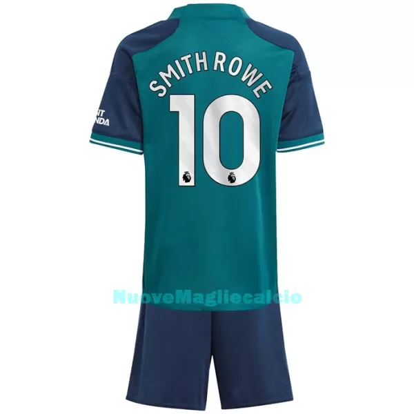 Completo calcio Arsenal Smith Rowe 10 Bambino 3rd 2023/24