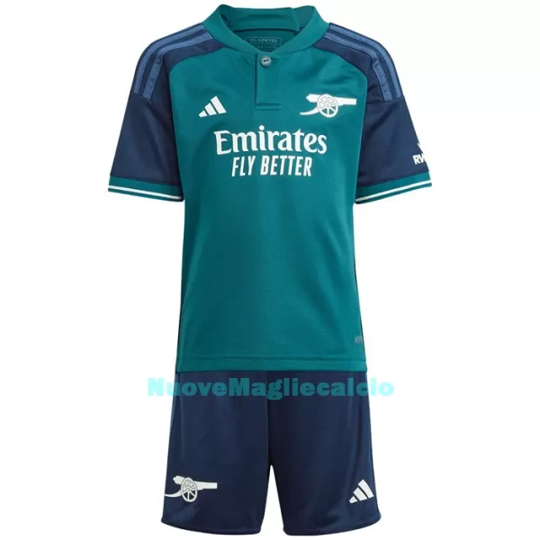 Completo calcio Arsenal White 4 Bambino 3rd 2023/24