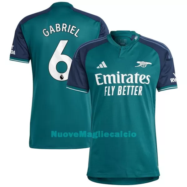 Maglia Arsenal Gabriel 6 Uomo 3rd 2023/24