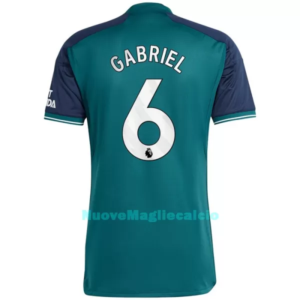 Maglia Arsenal Gabriel 6 Uomo 3rd 2023/24