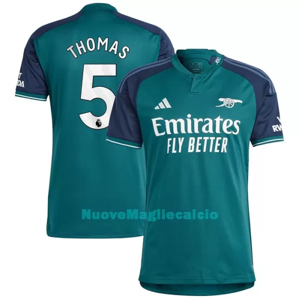 Maglia Arsenal Thomas 5 Uomo 3rd 2023/24