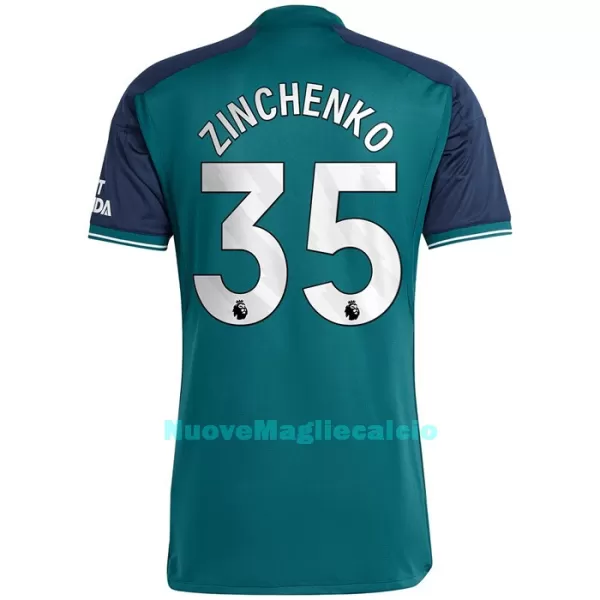 Maglia Arsenal Zinchenko 35 Uomo 3rd 2023/24