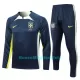 Brasile Tute Felpe da Allenamento Uomo 1/4-Zip 2023/24 Blu