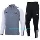 Inter Miami CF Tute Felpe da Allenamento Uomo 1/4-Zip 2023/24 Grigio