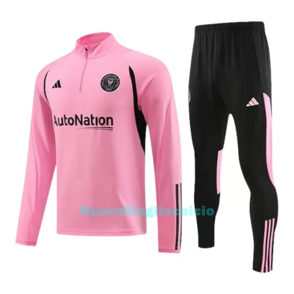 Inter Miami CF Tute Felpe da Allenamento Uomo 1/4-Zip 2023/24 Rosa