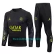 Paris Saint-Germain Tute Felpe da Allenamento Uomo 1/4-Zip 2023/24 Nera