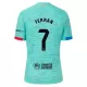 Maglia Barcellona Ferran 7 Uomo 3rd 2023/24