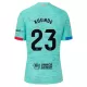 Maglia Barcellona Kounde 23 Uomo 3rd 2023/24