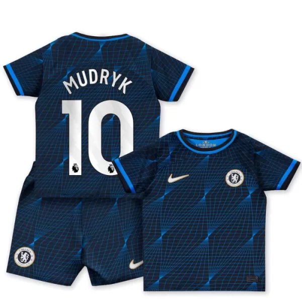 Completo calcio Chelsea Mudryk 10 Bambino Secondo 2023/24