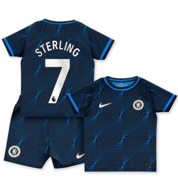 Completo calcio Chelsea Sterling 7 Bambino Secondo 2023/24