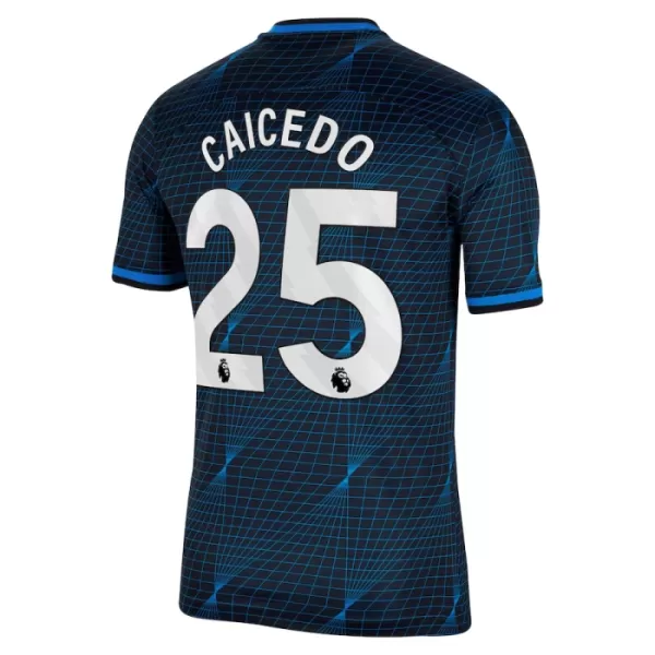 Maglia Chelsea Caicedo 25 Uomo Secondo 2023/24