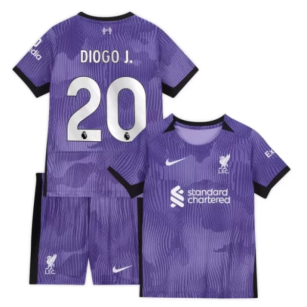 Completo calcio Liverpool Diogo J. 20 Bambino 3rd 2023/24