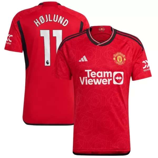 Maglia Manchester United Højlund 11 Uomo Primo 2023/24