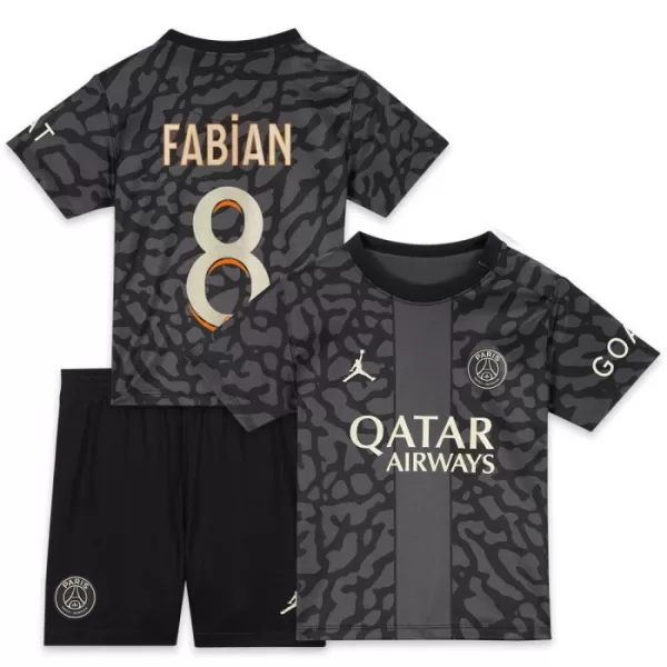 Completo calcio Paris Saint-Germain Fabian 8 Bambino 3rd 2023/24