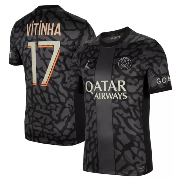 Maglia Paris Saint-Germain Vitinha 17 Uomo 3rd 2023/24