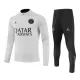 Paris Saint-Germain Felpe da Allenamento Uomo 1/4-Zip 2023/24 Grigio